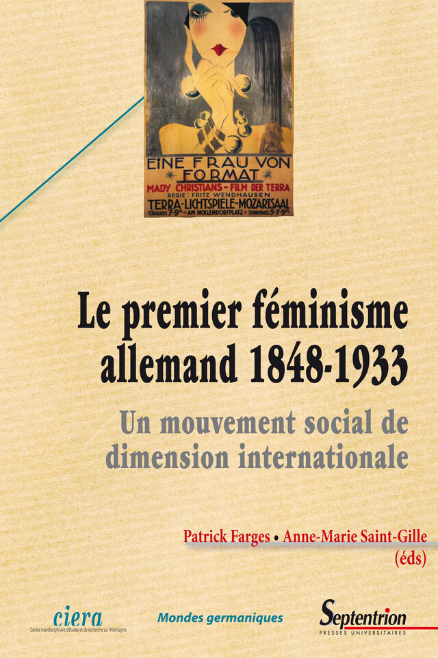 Le premier féminisme allemand (1848-1933) -  - Presses Universitaires du Septentrion