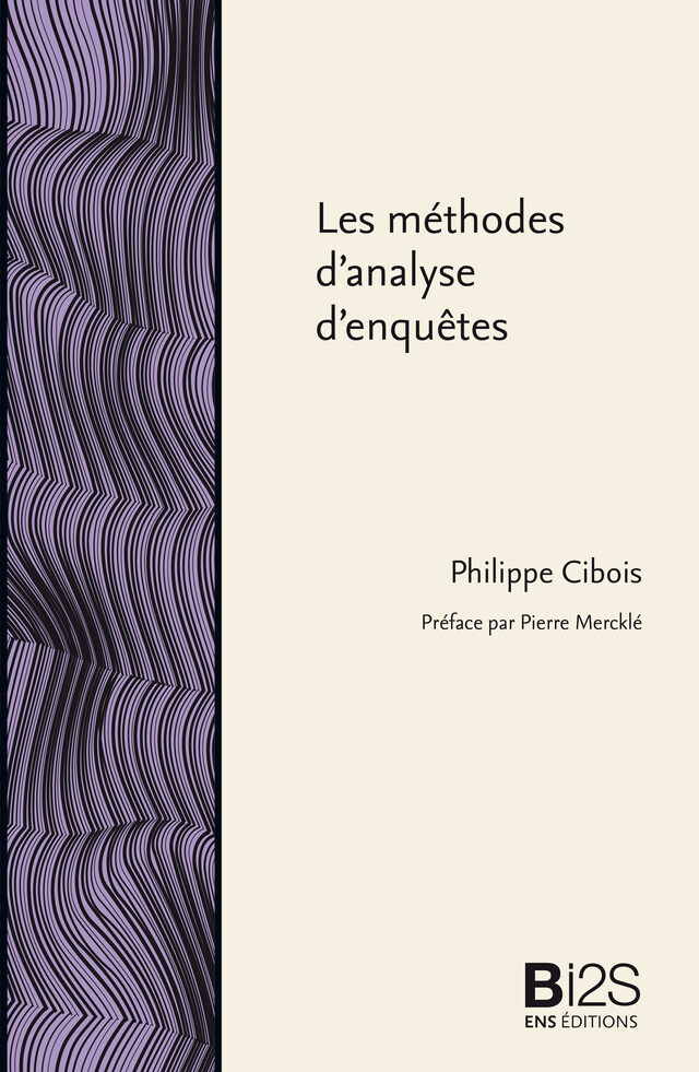Les méthodes d’analyse d’enquêtes - Philippe Cibois - ENS Éditions