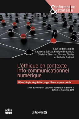 L'éthique en contexte info-communicationnel numérique