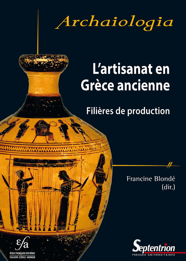L’artisanat en Grèce ancienne -  - Presses Universitaires du Septentrion