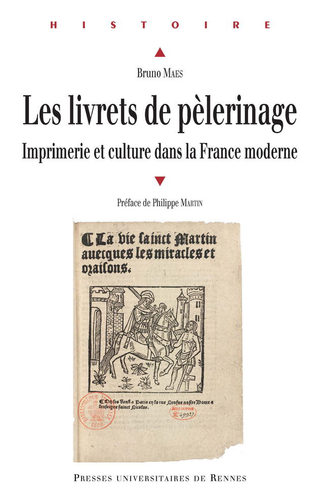 Les livrets de pèlerinage - Bruno Maës - Presses universitaires de Rennes