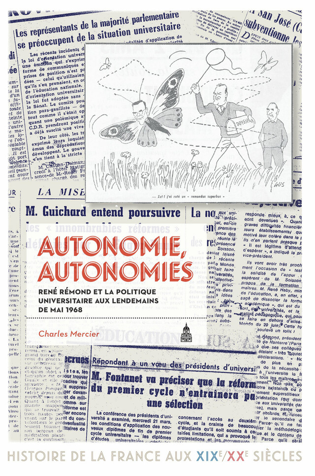 Autonomie, autonomies - Charles Mercier - Éditions de la Sorbonne