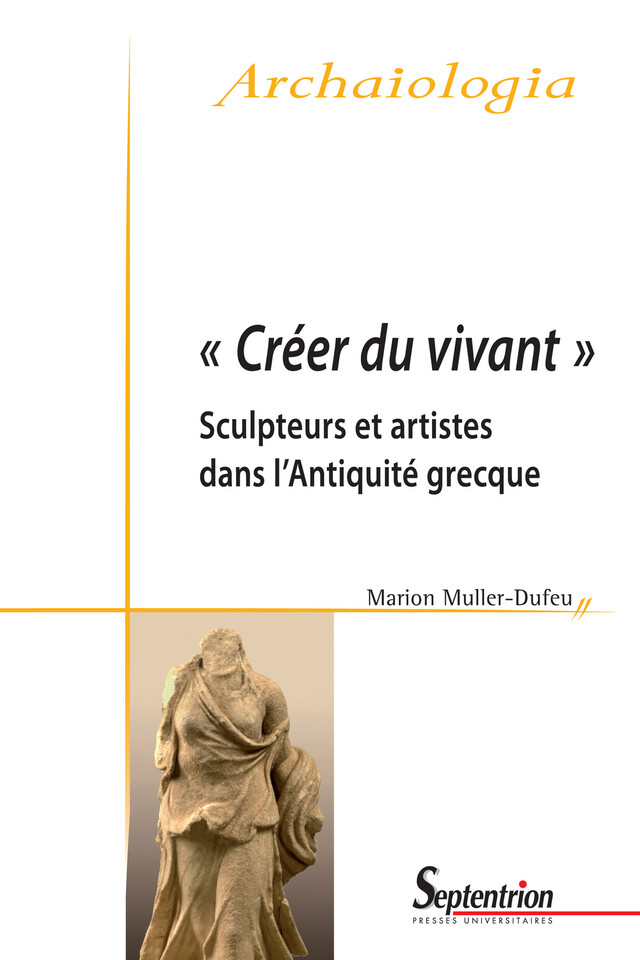 « Créer du vivant » - Marion Muller-Dufeu - Presses Universitaires du Septentrion