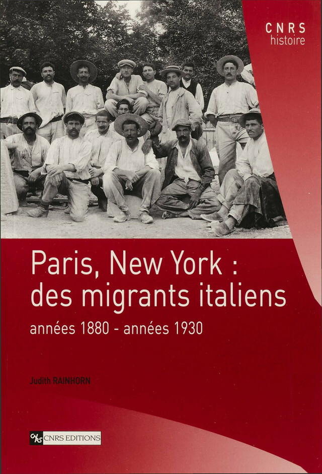 Paris, New-York : des migrants italiens - Judith Rainhorn - CNRS Éditions via OpenEdition