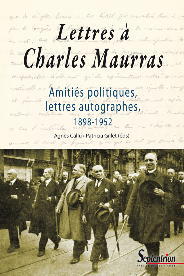 Lettres à Charles Maurras -  - Presses Universitaires du Septentrion