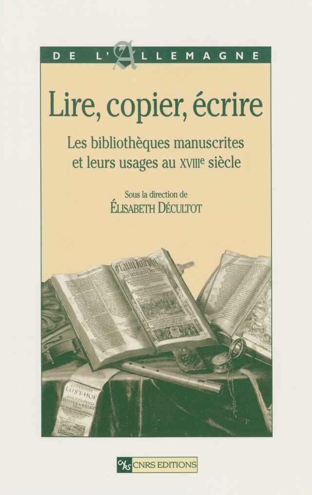 Lire, copier, écrire -  - CNRS Éditions via OpenEdition