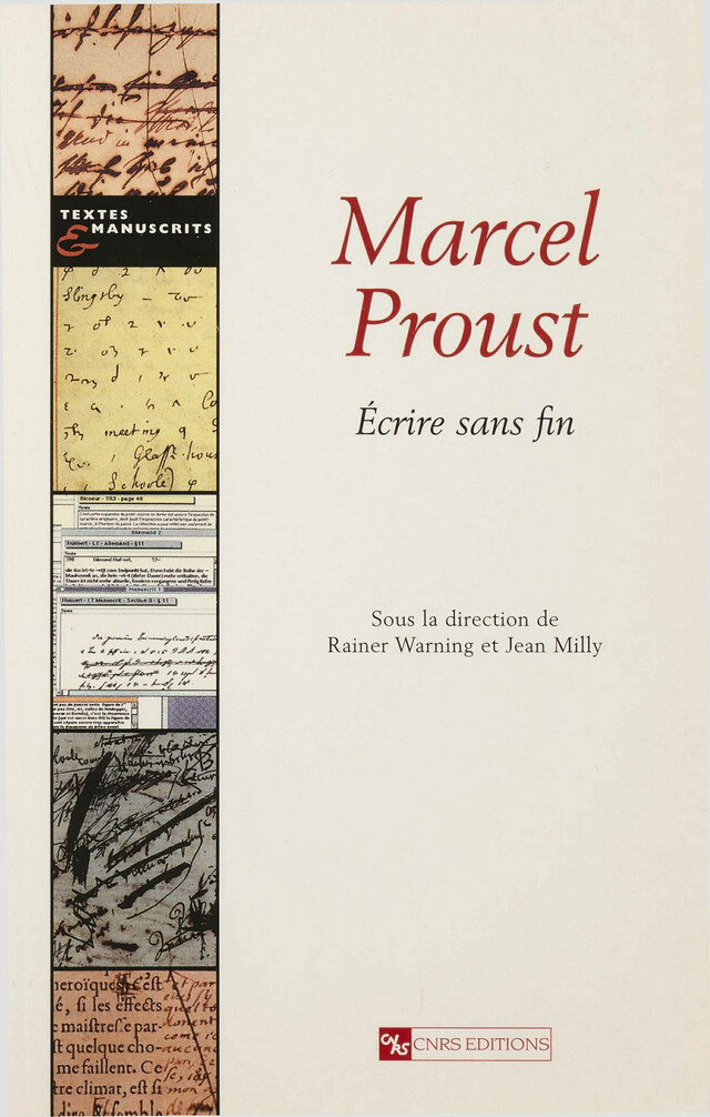 Marcel Proust -  - CNRS Éditions via OpenEdition