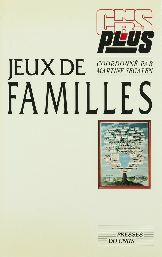 Jeux de familles -  - CNRS Éditions via OpenEdition