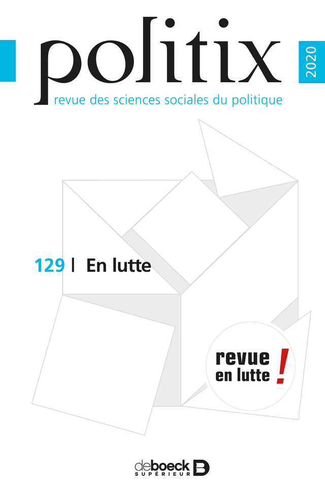 Politix n° 129 -  Collectif - Revues De Boeck Supérieur