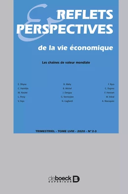 Reflets et perspectives de la vie économique