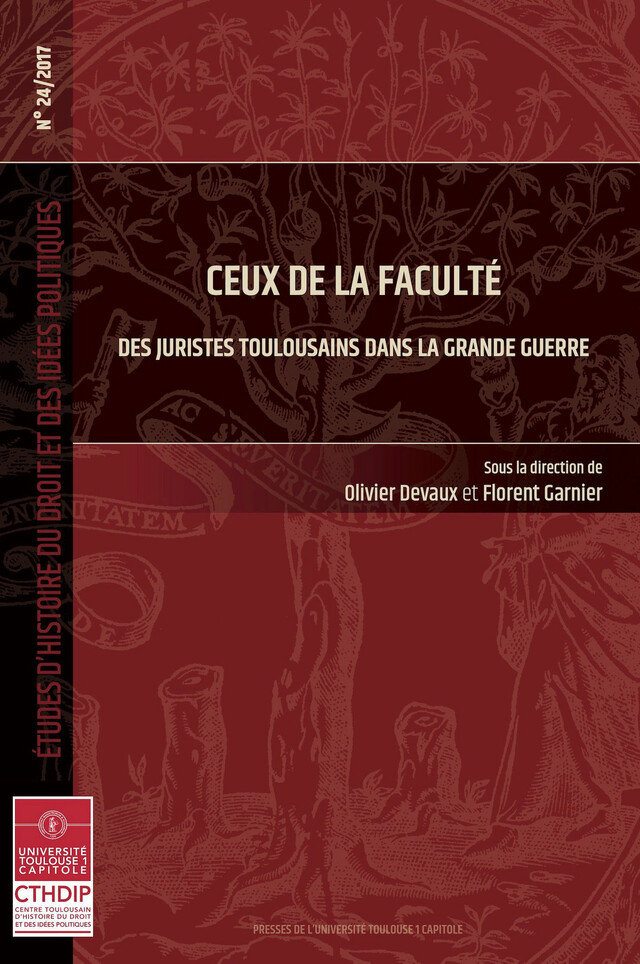 Ceux de la Faculté -  - Presses de l’Université Toulouse 1 Capitole