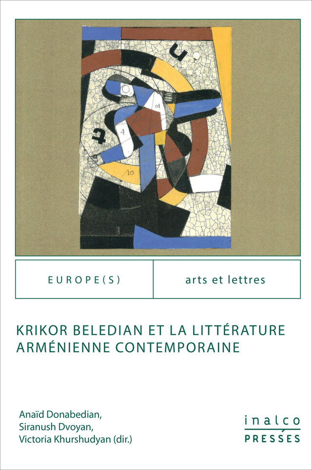 Krikor Beledian et la littérature arménienne contemporaine -  - Presses de l’Inalco