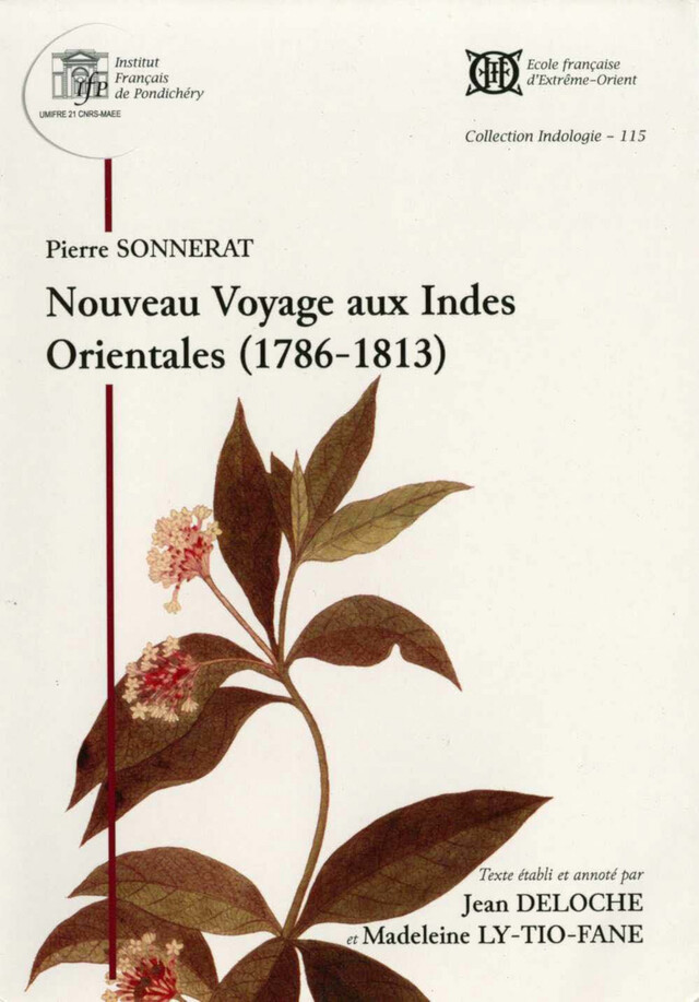 Nouveau voyage aux Indes orientales (1786-1813) - Pierre Sonnerat - Institut français de Pondichéry