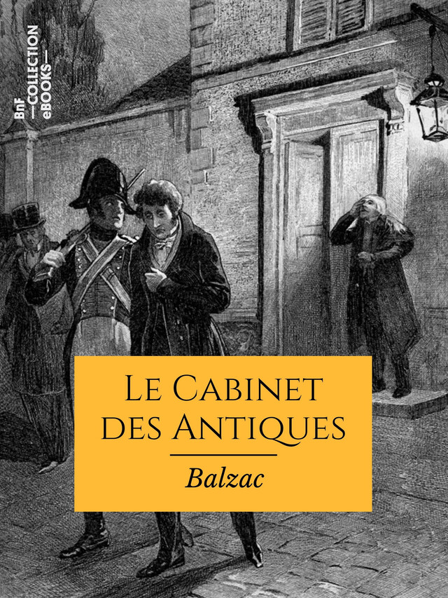 Le Cabinet des Antiques - Honoré de Balzac - BnF collection ebooks