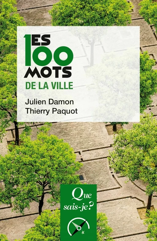 Les 100 mots de la ville - Julien DAMON, Thierry Paquot - Humensis