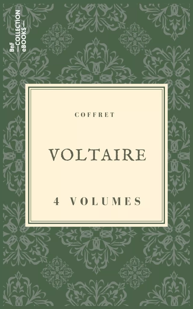Coffret Voltaire -  Voltaire - BnF collection ebooks
