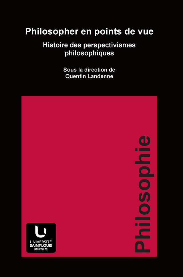 Philosopher en points de vue -  - Presses de l’Université Saint-Louis