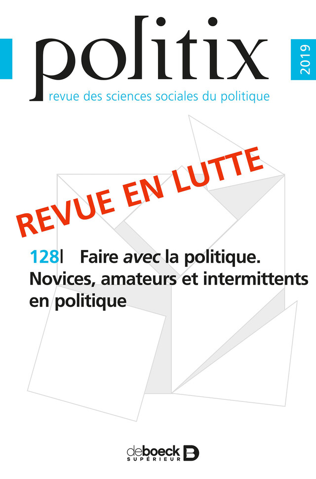 Politix -  Collectif - Revues De Boeck Supérieur