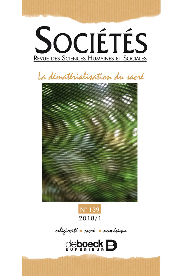Sociétés -  Collectif - Revues De Boeck Supérieur