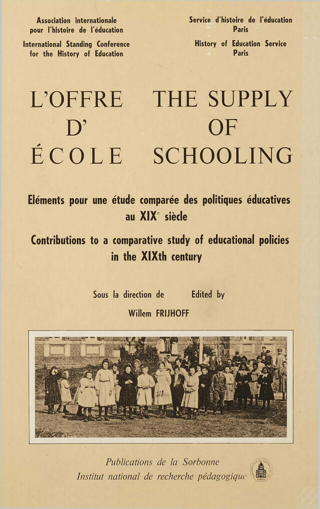 L’offre d’école -  - Éditions de la Sorbonne