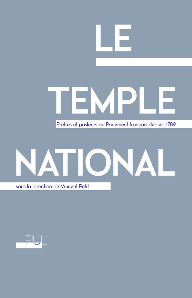 Le Temple national -  - Presses universitaires de Lyon