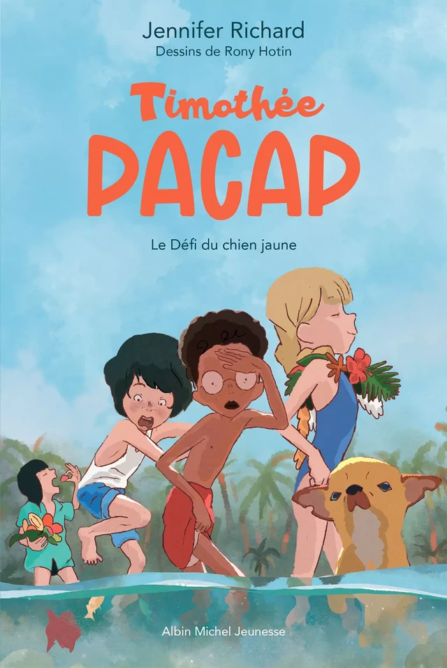 Timothée Pacap - tome 2 - Le Défi du chien jaune - Jennifer Richard - Albin Michel