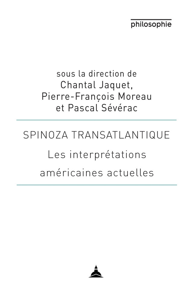 Spinoza transatlantique -  - Éditions de la Sorbonne