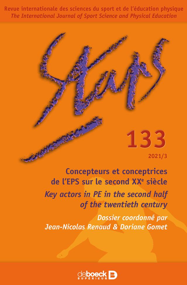 Staps n° 133 -  Collectif - Revues De Boeck Supérieur