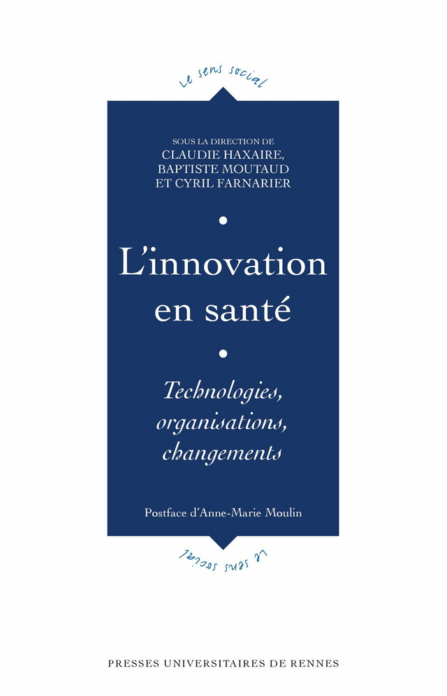 L’innovation en santé -  - Presses universitaires de Rennes