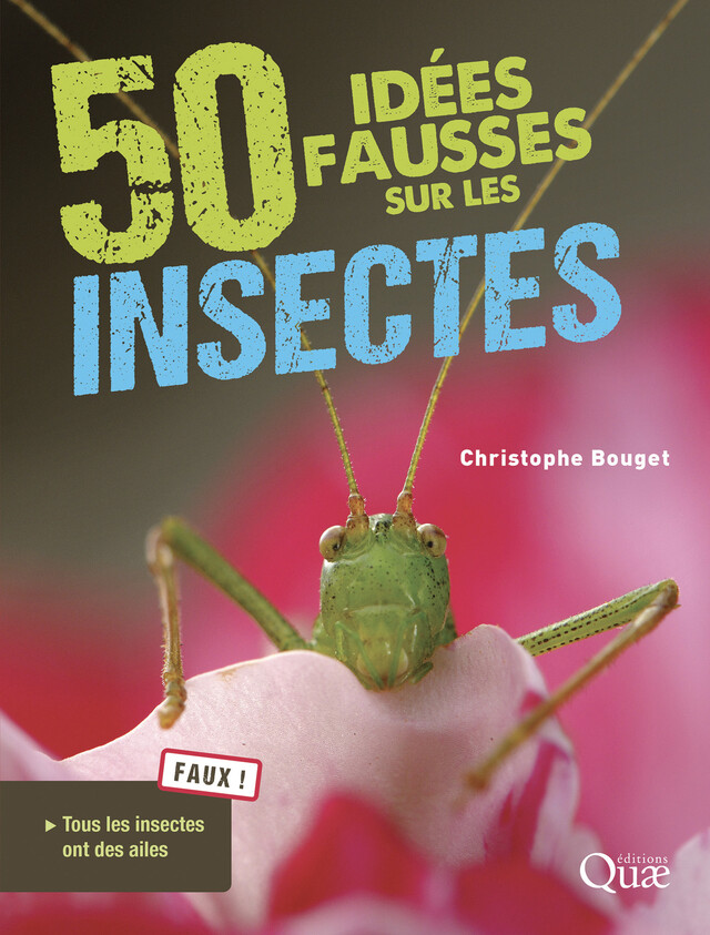 50 idées fausses sur les insectes - Christophe Bouget - Quæ