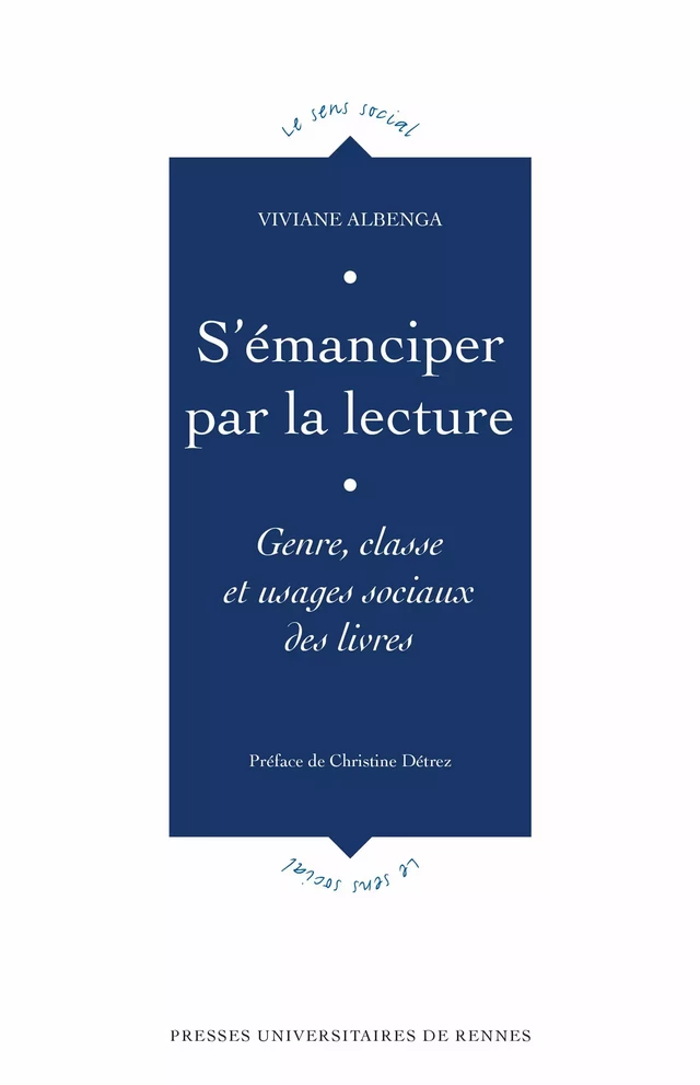 S’émanciper par la lecture - Viviane Albenga - Presses universitaires de Rennes