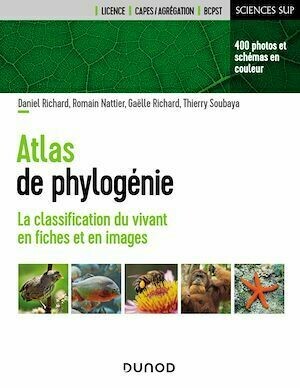 Atlas de phylogénie - Daniel Richard, Thierry Soubaya, Romain Nattier, Gaëlle Richard - Dunod