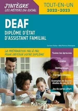 DEAF - Tout-en-un 2022-2023 - Corinne Verdu, Patricia Velasquez - Dunod