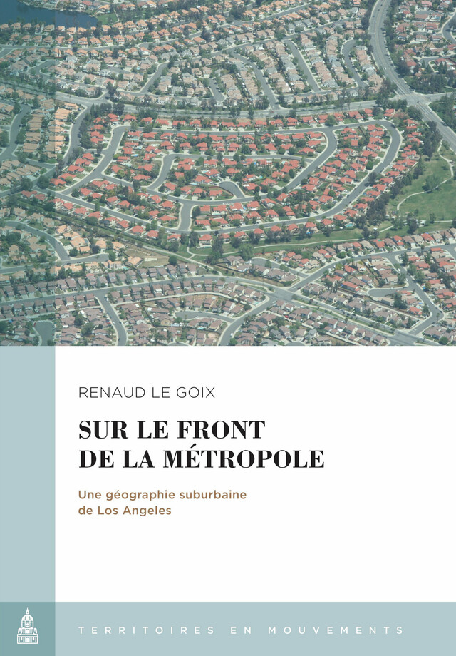 Sur le front de la métropole - Renaud le Goix - Éditions de la Sorbonne