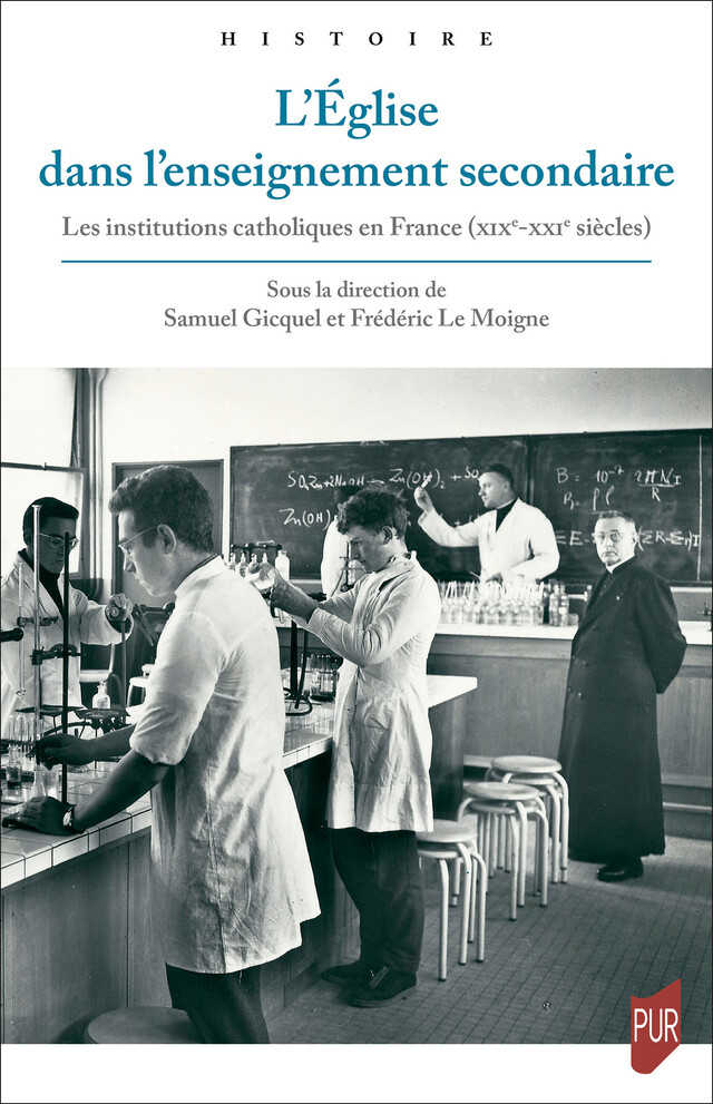 L’Église dans l’enseignement secondaire -  - Presses universitaires de Rennes
