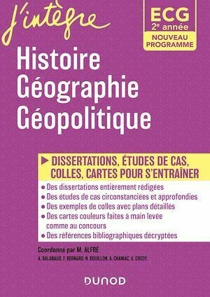 ECG 2 - Histoire Géographie Géopolitique du monde contemporain - Programmes 2021 - Collectif Collectif - Dunod