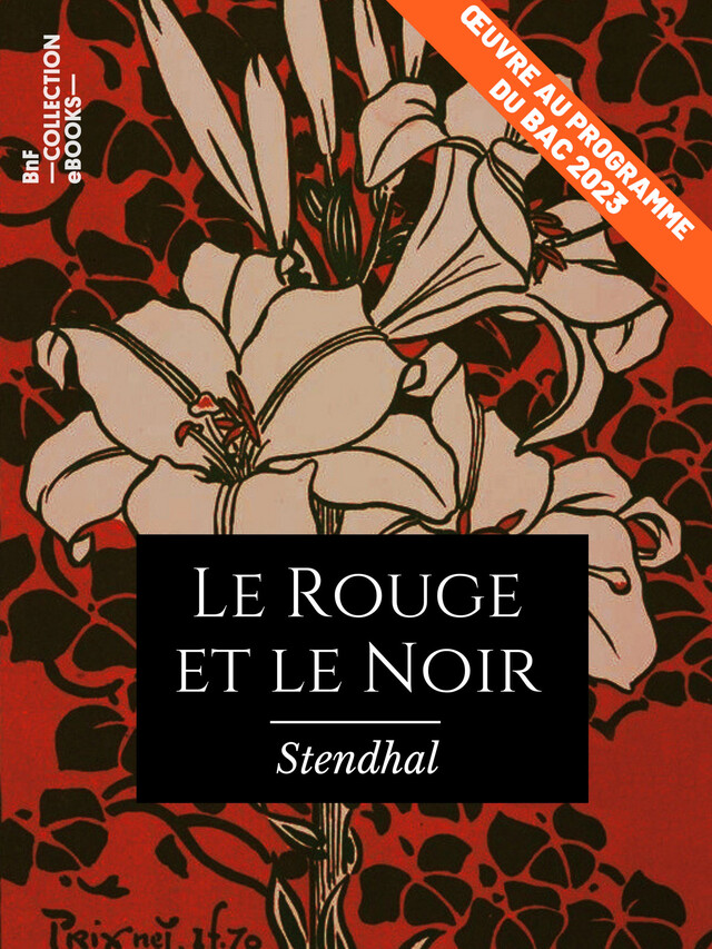 Le Rouge et le Noir -  Stendhal - BnF collection ebooks
