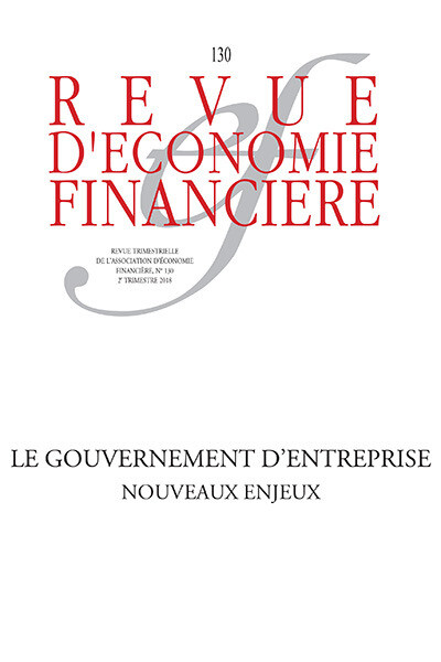 Le gouvernement d'entreprise - Nouveaux enjeux -  - Association d'économie financière