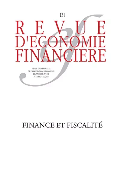 Finance et fiscalité -  - Association Europe-Finances-Régulations (AEFR)