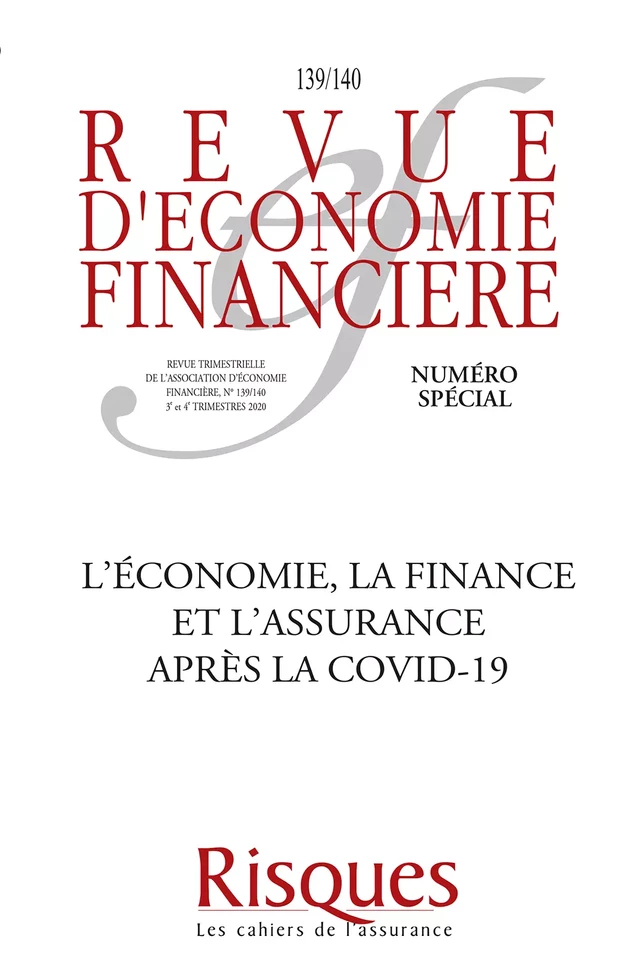 L'économie, la finance et l'assurance après la Covid-19 -  - Association Europe-Finances-Régulations (AEFR)