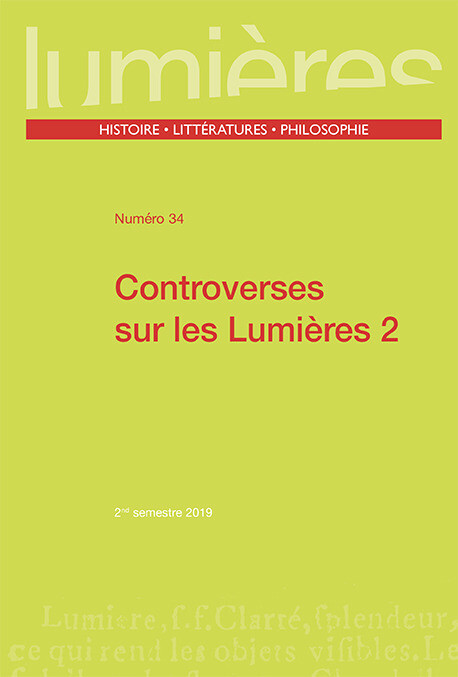 Controverses sur les lumières 2 - Pierre Crétois, Christophe Miqueu - Presses universitaires de Bordeaux