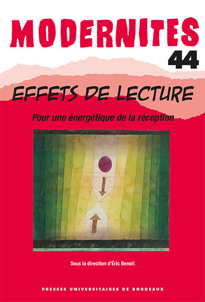 Effets de lecture - Éric Benoit - Presses universitaires de Bordeaux
