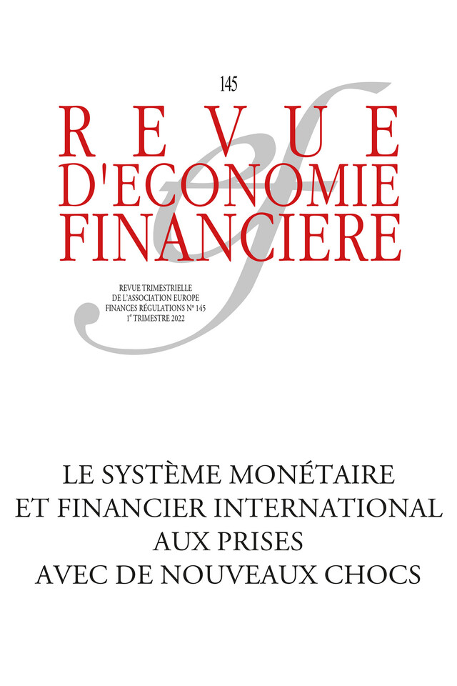 Le système monétaire et financier international aux prises avec de nouveaux chocs -  - Association d'économie financière