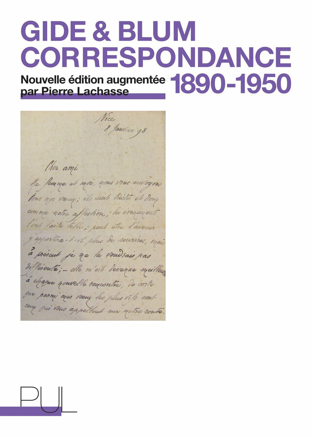 André Gide & Léon Blum - André Gide, Léon Blum - Presses universitaires de Lyon