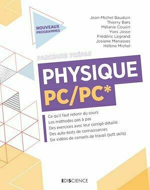 Physique PC/PC* -  Collectif - Ediscience