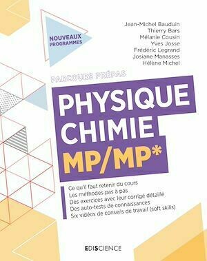 Physique-Chimie MP/MP* - Collectif Collectif - Ediscience