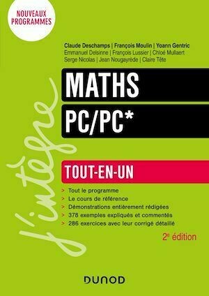 Maths Tout-en-un PC/PC* - 2e éd. - Collectif Collectif - Dunod