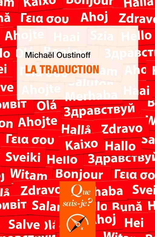 La Traduction - Michaël Oustinoff - Humensis