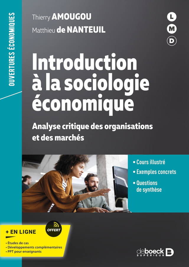Introduction à la sociologie économique - Thierry Amougou, Matthieu de Nanteuil - De Boeck Supérieur