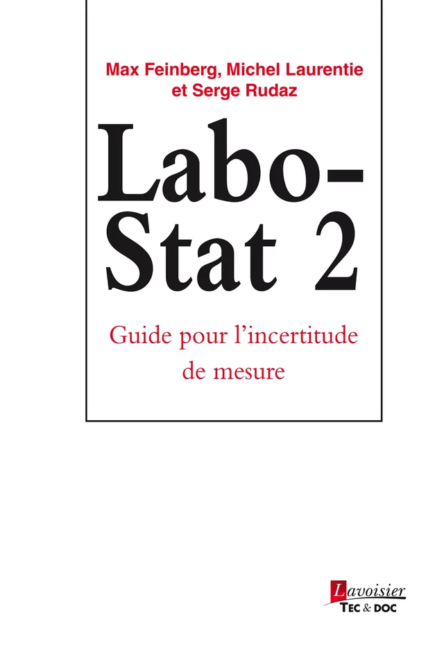 Labo-Stat 2 - Max FEINBERG, Laurentie Michel, Serge RUDAZ - Tec & Doc